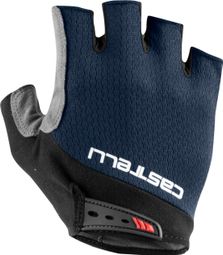 Castelli Entrata V Guantes Cortos Unisex Azul/Blanco