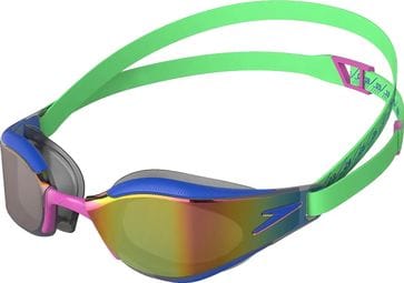 Gafas de natación Speedo Fastskin Hyper Elite Mirror Verde/Azul