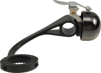 Campanello Crane E-NE SBR Neo Black Road Handlebar Bell