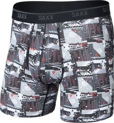 Saxx Quest Quick-Dry Mesh boxershort, grijs/meerkleurig, heren