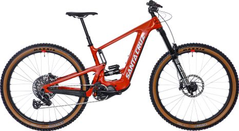 VTT Electrique Tout-Suspendu Santa Cruz Heckler Carbone CC Sram X0 Eagle AXS 12V 720Wh 29' Rouge 2024 - Produit Reconditionné