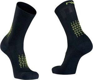 Northwave Fast Winter Socken Schwarz Gelb Fluo