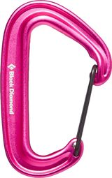 Black Diamond Miniwire Pink carabiner