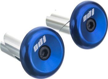 ODI Alu End Plugs Blu