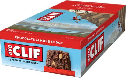 CLIF BAR 12 Barrette energetiche Chocolate Almond Fudge