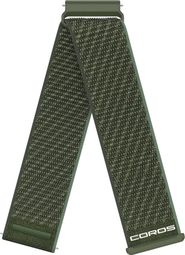 Coros Apex 4 Uhrenarmband, 22 mm, Nylon, grün
