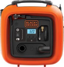 Gonfleur-compresseur filaire - 11 bars 160 PSI BLACK+DECKER ASI400-XJ