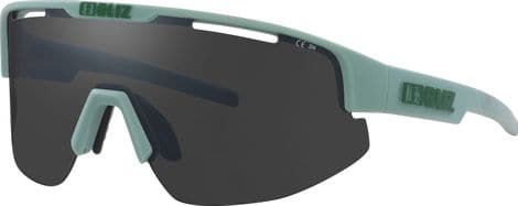 Bliz Brille Matrix Mattgrün - Smoke Mirror Silver