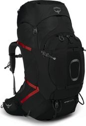 Herren-Wanderrucksack Osprey Aether Plus 100L Schwarz