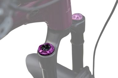 HSC OAK Forkcap HSC for Fox Fork Purple