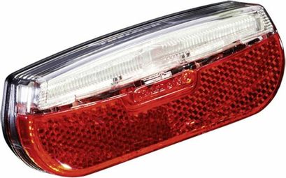 Eclairage arrière led à piles avec feu de position Trelock trio flat ls812