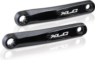 Pair of cranks XLC CR-E01 for Motor Bosh Black