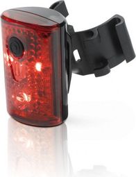 XLC CL-R14 LED Achterlicht USB Opladen Zwart