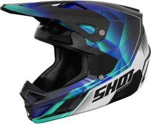 Casque Intégral Shot Speed Olymp Bleu Brillant Enfant