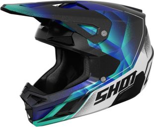 Casque Intégral Shot Speed Olymp Bleu Brillant Enfant