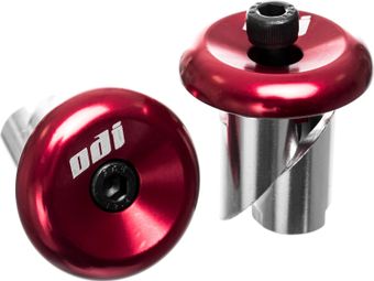 ODI Alu End Plugs Rosso