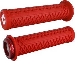 Paar Odi Vans V2.1 Grips 135 mm Rood