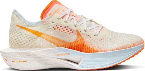 Chaussures de Running Nike Vaporfly 3 Beige Orange Femme