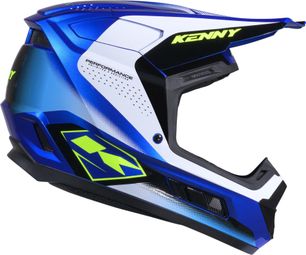 Casque Integral Kenny Performance Graphic Racing Bleu Enfant