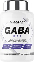 Gaba Max (120 Caps) - Superset Nutrition -  Gaba