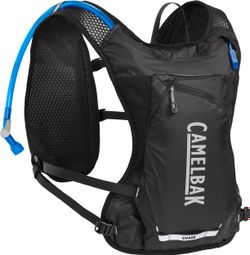 Mochila de hidratación CamelBak Chase Race 4 + Depósito de agua Crux de 1,5 l, negro, para mujer