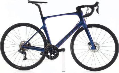 Produit reconditionné · Scott Foil Premium Di2 11V · Bleu / Vélo de route | Très bon état