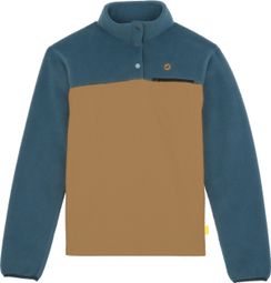 Unisex Lagoped Sweece Fleece Blue/Camel
