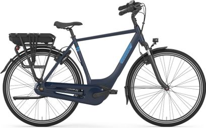 Vélo de Ville Électrique Gazelle Paris C7 HMB Shimano Nexus 7V 400 Wh 700 mm Bleu Marine 2023