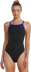 Maillot de Bain Femme TYR Hexa Diamondfit Bleu/Bleu 32 US