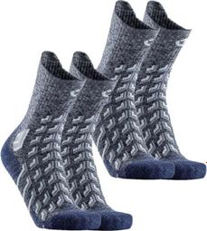 Chaussettes de randonnée pour l'été. Lot de 2 paires - Trekking Cool Crew