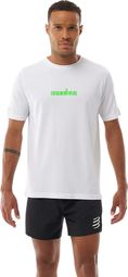 Camiseta Compressport Training Ironman 2026 Blanca/Verde