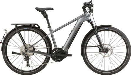 Cannondale Tesoro Neo X Speed Electric City Bike Shimano Deore 12V 700mm Grau