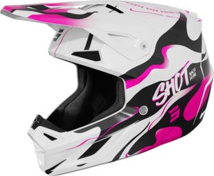 Casque Intégral Shot Speed Beast Rose Brillant