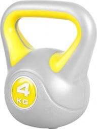 Kettlebells plastique STYLISH de 2 à 20 KG - haltères russes - Poids : 4 KG