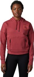 Sweat à Capuche Fox Hinkley DWR Femme Scar Rouge