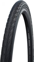 Pneu city - invalide 24 x 1 3-8 Schwalbe delta cruiser plus noir tr (37-540) renfort flanc reflex