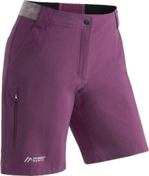 Damen-Wandershorts Maier Sport Norit Regular Violet