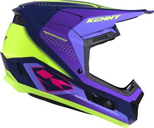 Casque Integral Kenny Performance Graphic Racing Violet Enfant