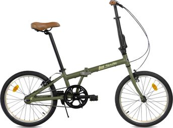 FabricBike Folding - Vélo pliant 20  Cayman Green (garde-boue)