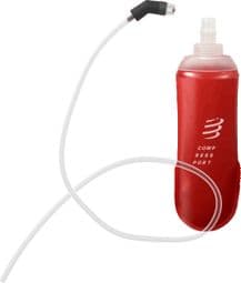 Flasque Compressport Ergoflask 500 ml Rouge + Tube