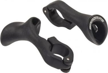 POIGNEES ERGONOMIQUES SPIRGRIPSÂ® VTT Noir Ma.