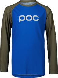 POC Essential MTB Long Sleeve Jersey Blue / Green