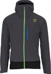 Chaqueta de lluvia Lot Karpos para hombre Gris / Verde