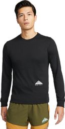 Nike Dri-Fit Trail Black Men's long sleeve jersey