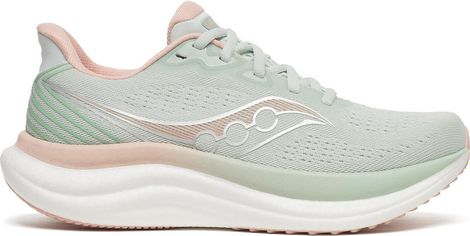 Chaussures Running Saucony Triumph 23 Vert/Rose Femme