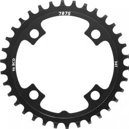 PLATEAU Diam 96 36 Dents 4 Branches SINGLE NARROW ALU Noir SUNRACE.
