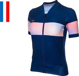 LeBram Agnès Women's Short Sleeved Jersey Navy Aurora