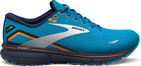 Brooks Ghost 15 GTX Running Shoes Blue Orange Men's