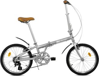 FabricBike Folding - Vélo pliant 20  Space Grey 7V (garde-boue)