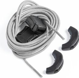 Paire de Lacets Crankbrothers Speed Lace Argent